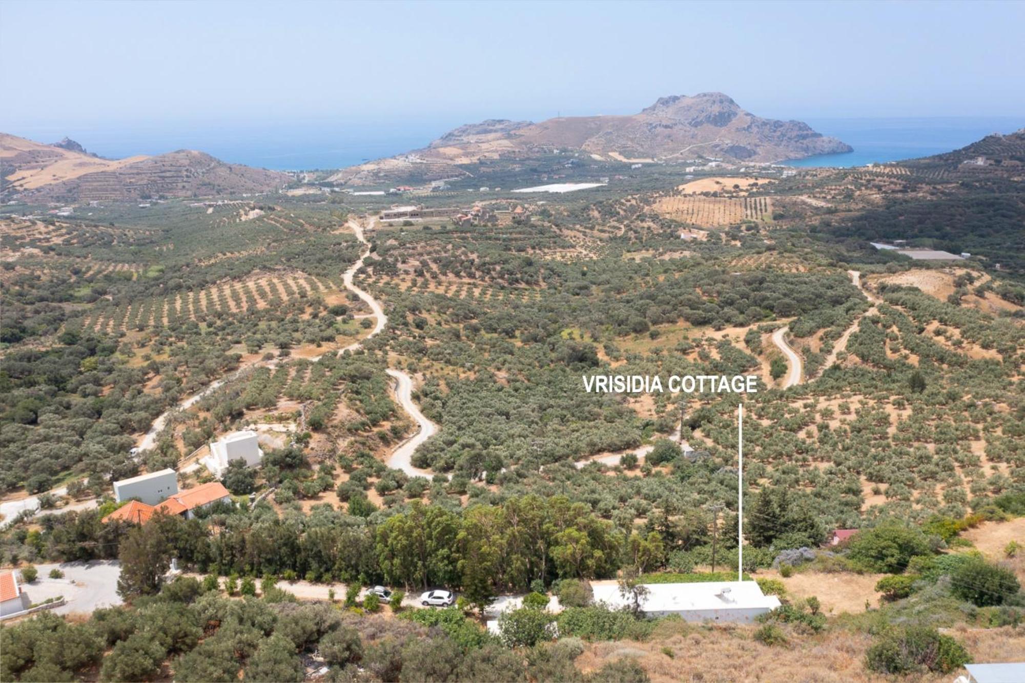 Vrisidia Cottage - Nature, Seaview & Relax Plakias Exterior foto