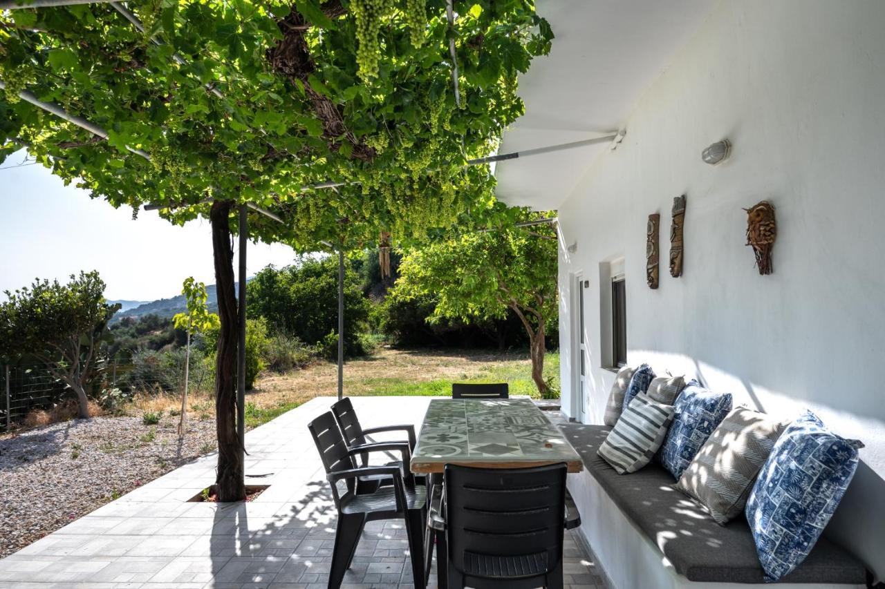 Vrisidia Cottage - Nature, Seaview & Relax Plakias Exterior foto